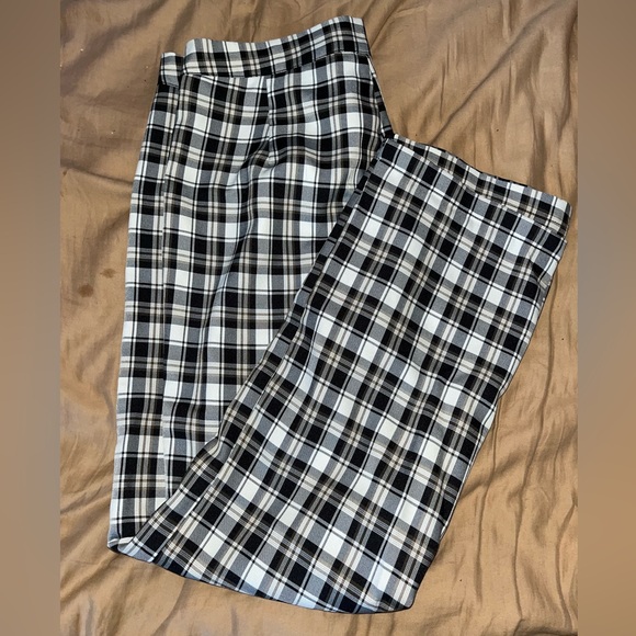 Plaid flare pants - Picture 1 of 2